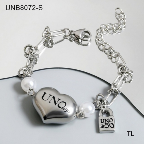 Stainless Steel uno de * 50 Bracelet-SN230320-UNB8072-S-17