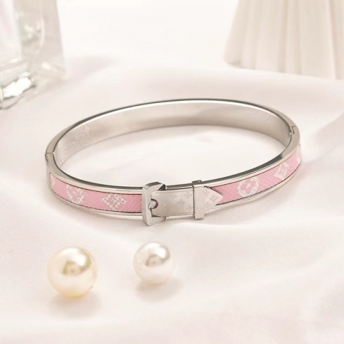 Stainless Steel Brand Bangle-YWA230322-P18KKL (2)