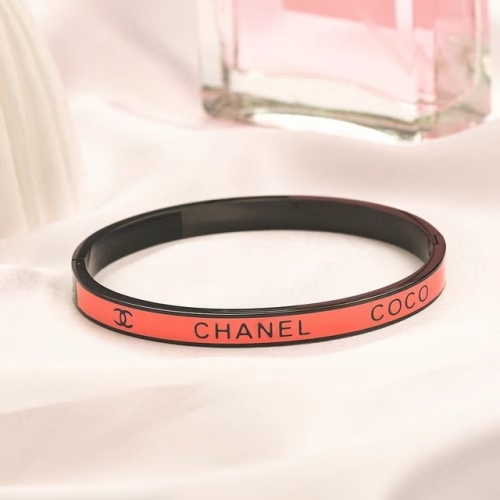 Stainless Steel Brand Bangle-YWA230322-P14CSU (2)