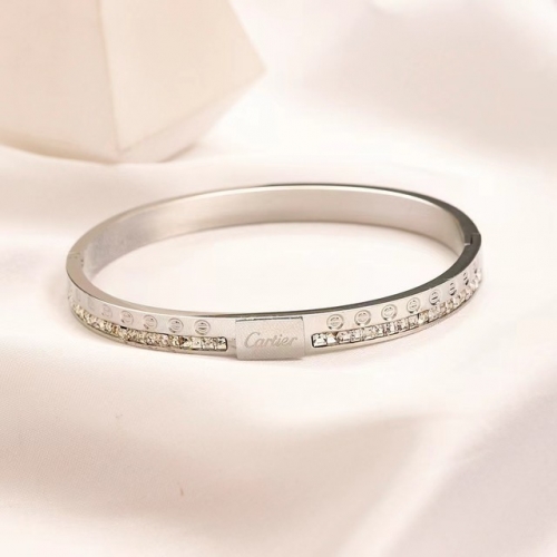 Stainless Steel Brand Bangle-YWA230322-P20JKI (2)