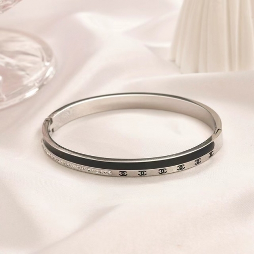 Stainless Steel Brand Bangle-YWA230322-P17.5T6 (2)