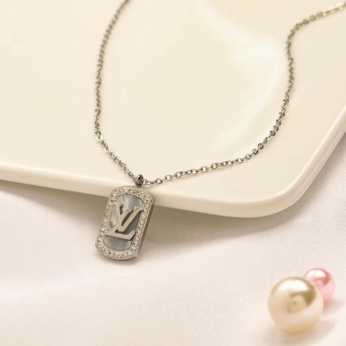 Stainless Steel Brand Necklace-YWA230322-P10IUU (2)