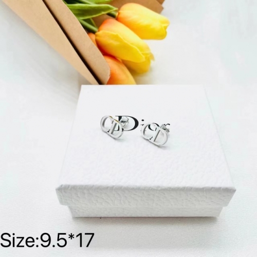 Stainless Steel Brand Earrings-ZN230328-P6VL0