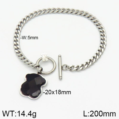 Stainless Steel Tou*s Bracelet-ZN230328-TB2003