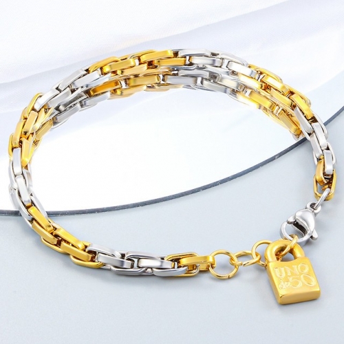 Stainless Steel uno de * 50 Bracelet-CH230329-P15N7U (1)