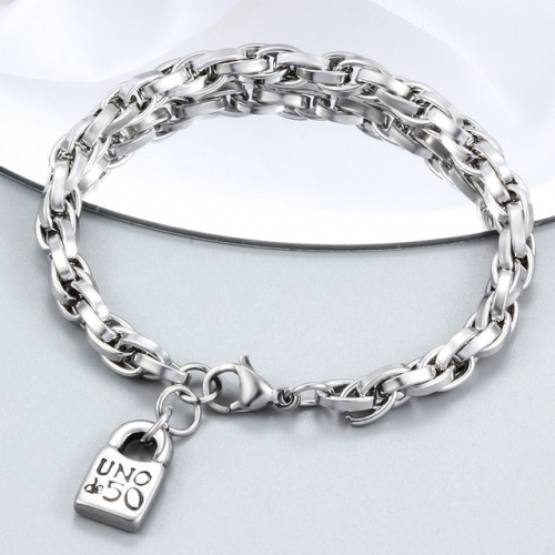 Stainless Steel uno de * 50 Bracelet-CH230329-P11C8I (2)