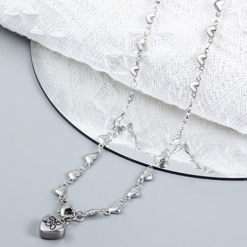 Stainless Steel uno de * 50 Necklace-CH230329-P12Y76