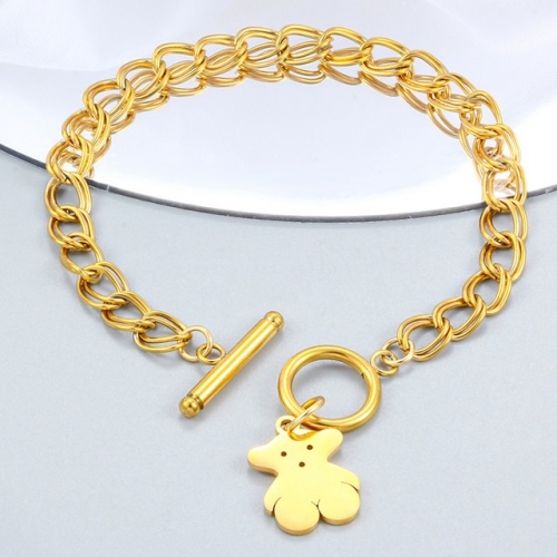 Stainless Steel TOU*S Bracelet-CH230329-P12VUJ