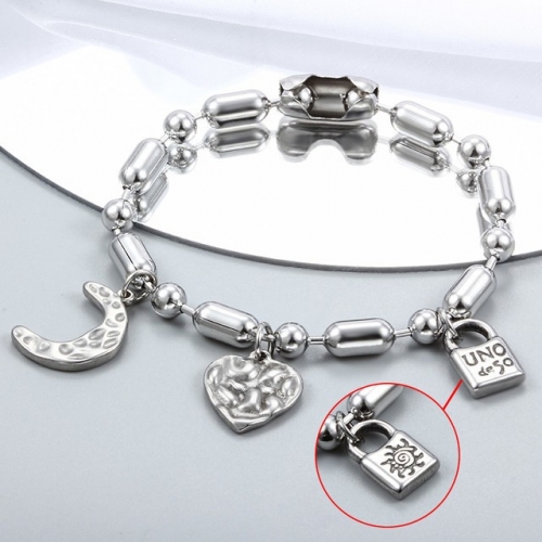 Stainless Steel uno de * 50 Bracelet-CH230329-P12NYU