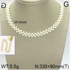 Stainless Steel Necklace-DN230404-P7NUY