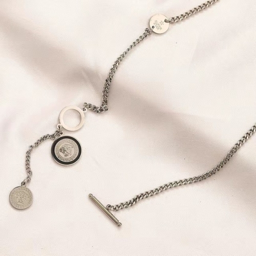 Stainless Steel Brand Necklace-YWA230404-P10BVX (2)