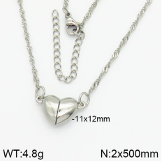 Stainless Steel Necklace-DN230404-P7MIK