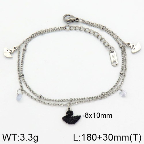 Stainless Steel Brand Bracelet-LILI230404-Br144