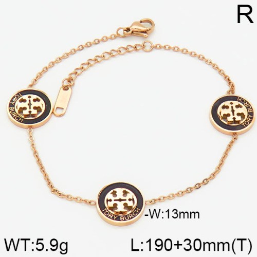 Stainless Steel Brand Bracelet-LILI230404-Br079