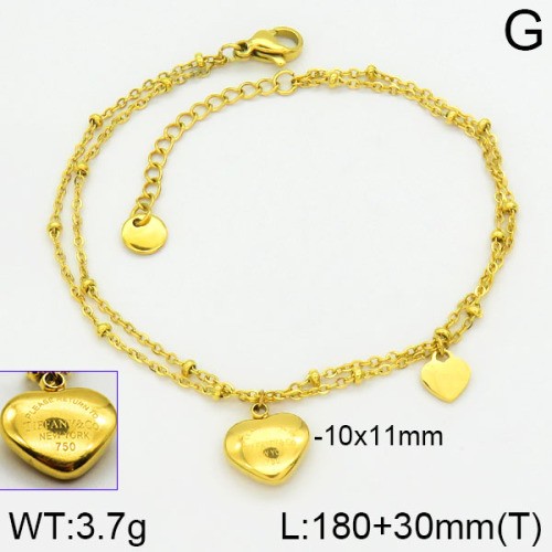 Stainless Steel Brand Bracelet-LILI230404-Br113