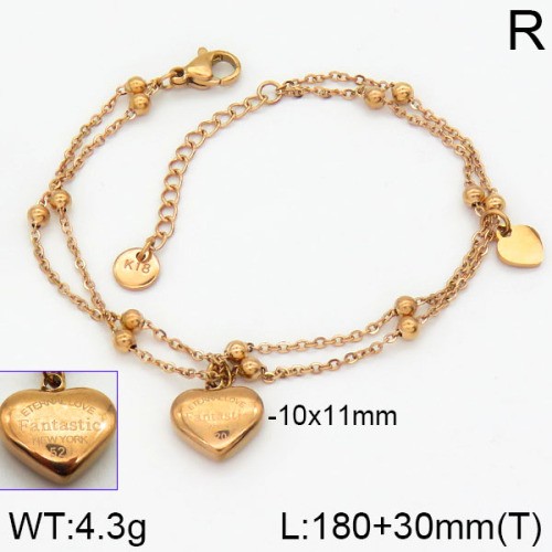 Stainless Steel Brand Bracelet-LILI230404-Br112