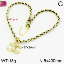 Copper Alloy Necklace-DN230404-P9OL0 (1)