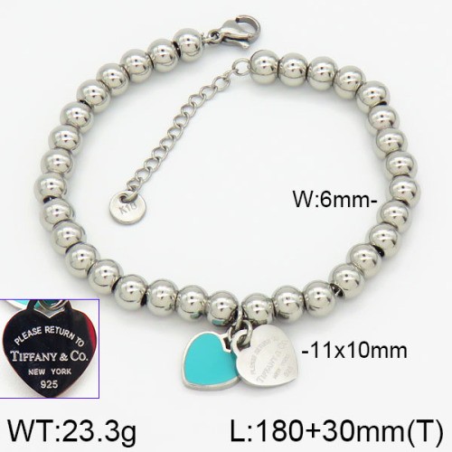 Stainless Steel Brand Bracelet-LILI230404-Br045