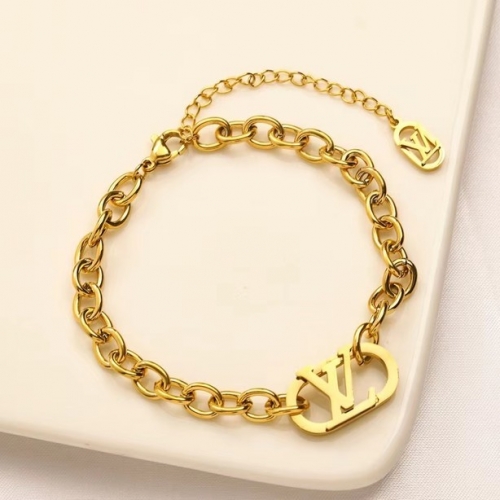 Stainless Steel Brand Bracelet-YWA230404-P10LIK