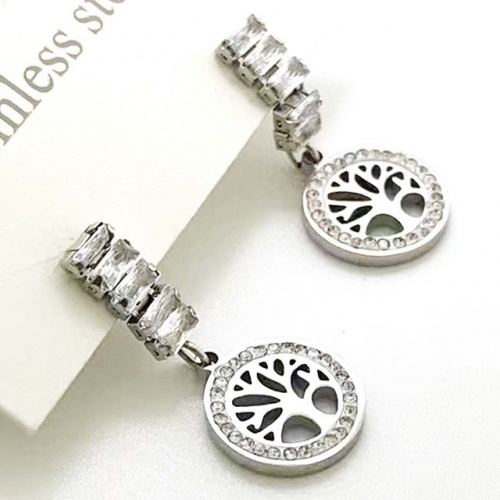 Stainless Steel Brand Earrings-RR230410-Rre0836-15