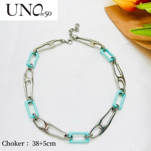 Stainless Steel uno de * 50 Necklace-ZN230410-P33NIO (4)