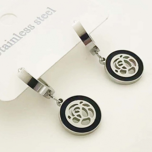 Stainless Steel Brand Earrings-RR230410-Rre0853-12