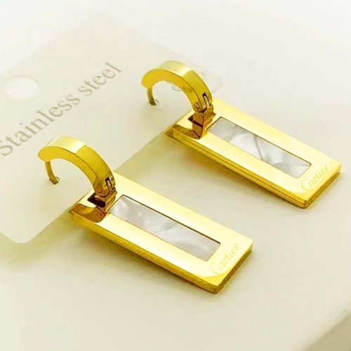 Stainless Steel Brand Earrings-RR230410-Rre0859-16