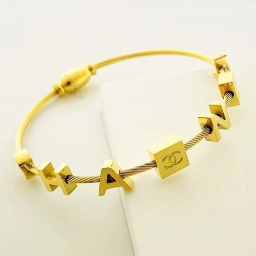 Stainless Steel Brand Bangle-RR230410-Rrs04368-24