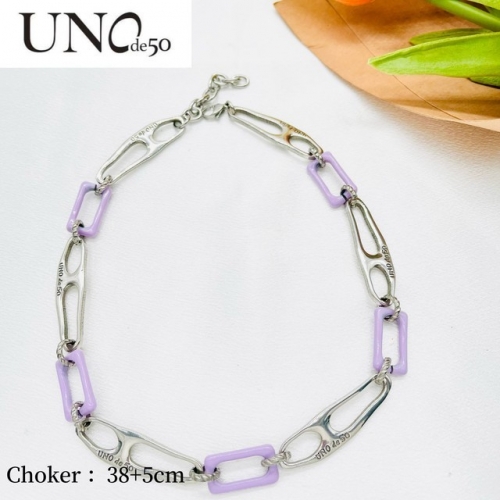 Stainless Steel uno de * 50 Necklace-ZN230410-P33NIO (3)