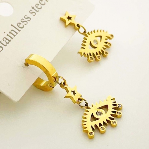 Stainless Steel Brand Earrings-RR230410-Rre0830-12