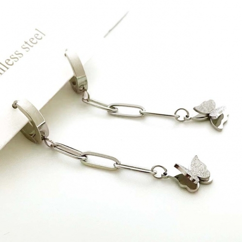 Stainless Steel Brand Earrings-RR230410-Rre0832-12