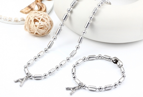 Stainless Steel Necklace-CH230412-P15TS