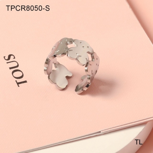 Stainless Steel TOU*S Ring-SN230416-TPCR8050-S-11