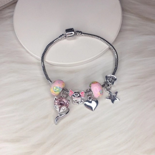 Stainless Steel Bracelet with alloy copper charms-DN230416-P9NTT (9)