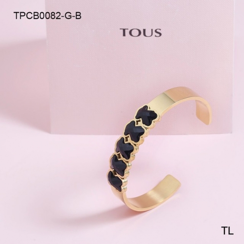 Stainless Steel TOU*S Bangle-SN230416-TPCB0082-G-B-20.5