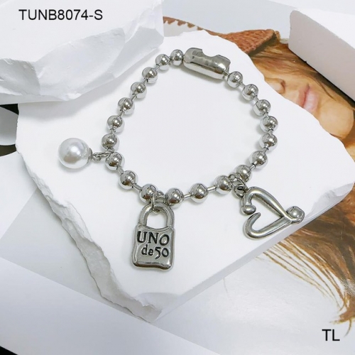 Stainless Steel UNO DE * 50 Bracelet-SN230416-TUNB8074-S-14.5