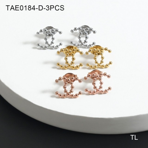 Stainless Steel Brand Earrings-SN230416-TAE0184-D-3PCS-19