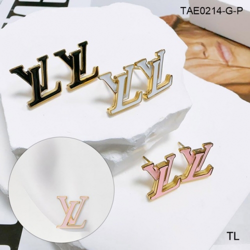 Stainless Steel Brand Earrings-SN230416-TAE0214-G-P-13