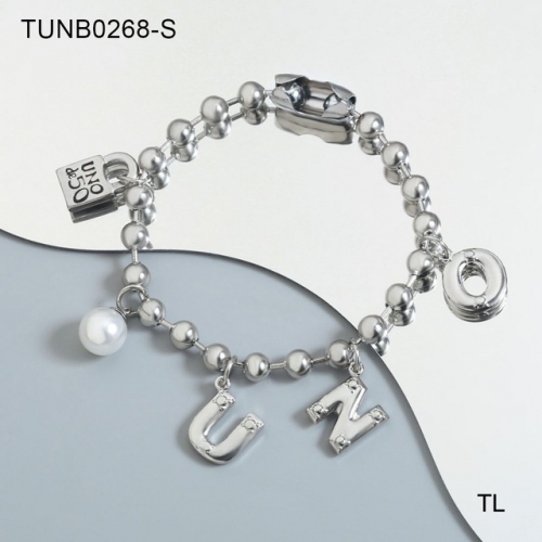 Stainless Steel UNO DE * 50 Bracelet-SN230416-TUNB0268-S-16