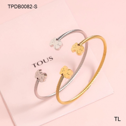 Stainless Steel TOU*S Bangle-SN230416-TPDB0082-S-14.5