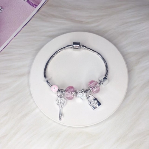 Stainless Steel Bracelet with alloy copper charms-DN230416-P9NTT (26)