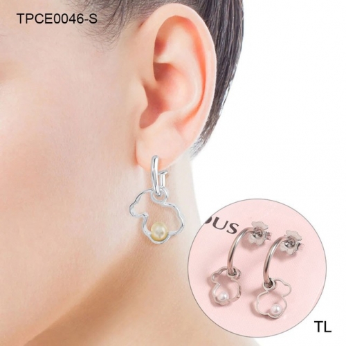 Stainless Steel TOU*S Earrings-SN230416-TPCE0046-S-12