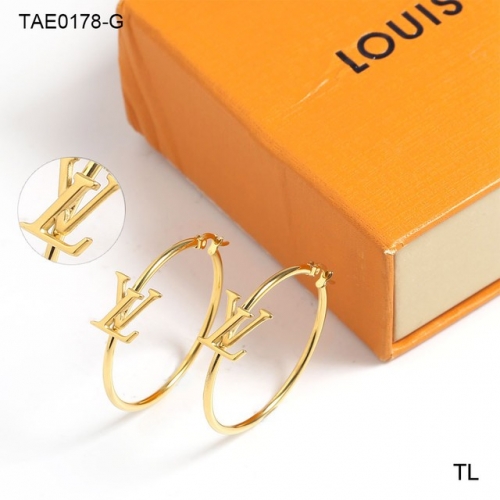 Stainless Steel Brand Earrings-SN230416-TAE0178-G-14