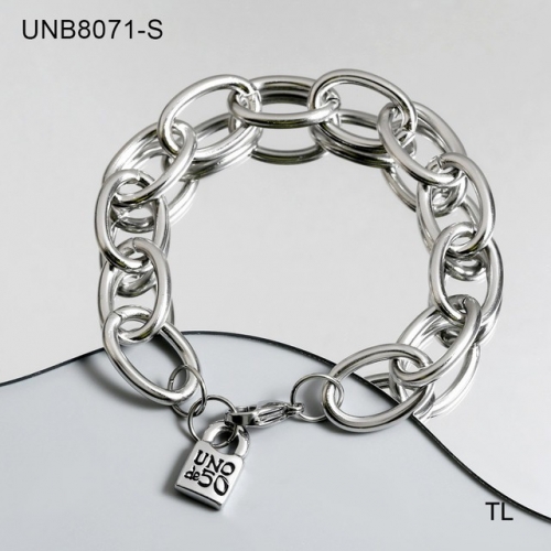 Stainless Steel UNO DE * 50 Bracelet-SN230416-UNB8071-S-15