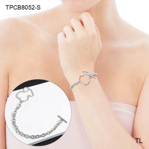 Stainless Steel TOU*S Bracelet-SN230416-TPCB8052-S-12.5