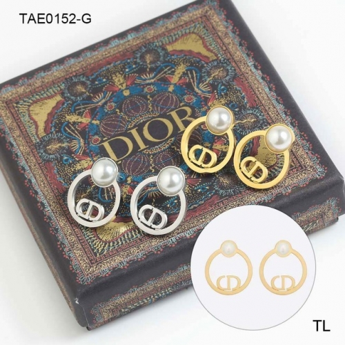 Stainless Steel Brand Earrings-SN230416-TAE0152-G-12.5