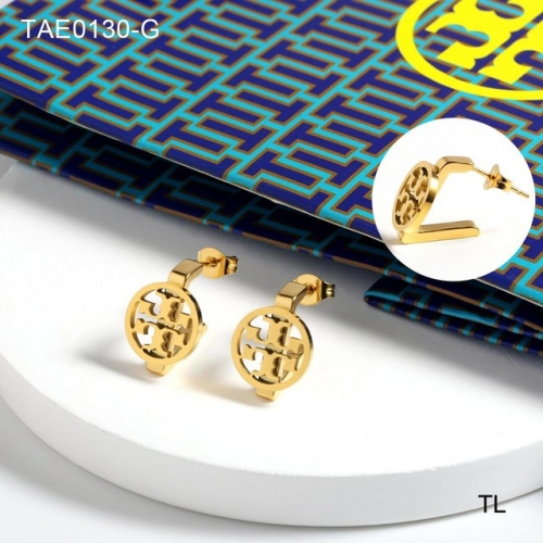 Stainless Steel Brand Earrings-SN230416-TAE0130-G-14