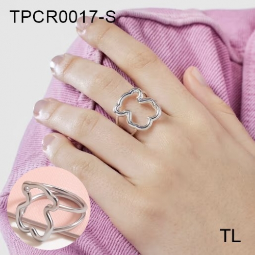 Stainless Steel TOU*S Ring-SN230416-TPCR0017-S9.8.7-11.5