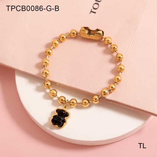 Stainless Steel TOU*S Bracelet-SN230416-TPCB0086-G-B-13