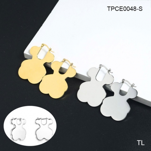 Stainless Steel TOU*S Earrings-SN230416-TPCE0048-S-14.5